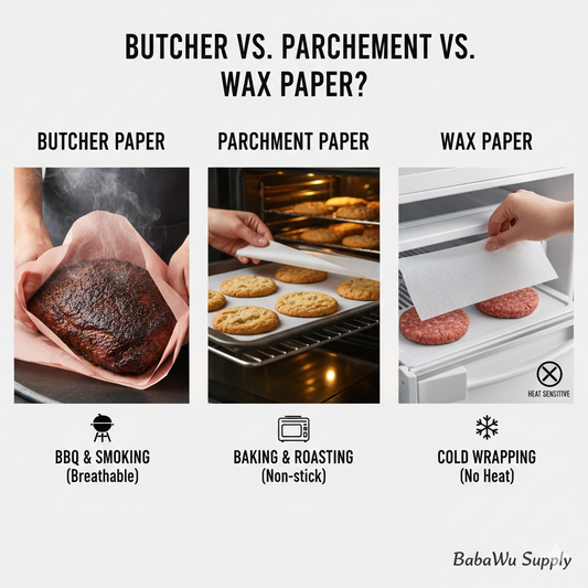 Is Butcher Paper the Same as Parchment Paper or Wax Paper?