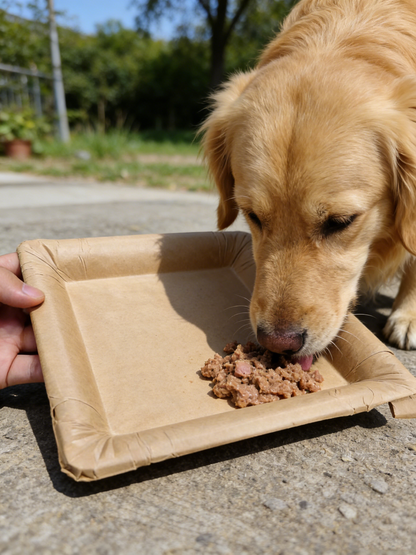 peel-away paper plate